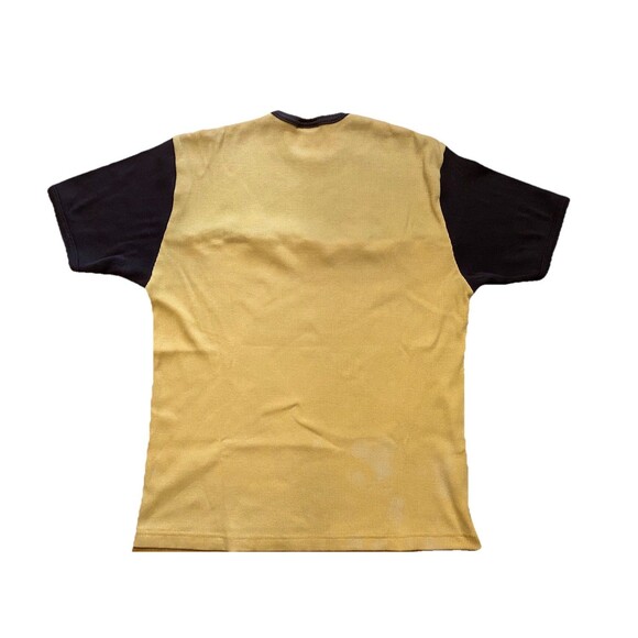 Patprimo  Casual Men’s  Size M. Dark Blue/ Yellow T- Shirt Short Sleeve. - Picture 5 of 9